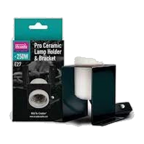 Arcadia Pro Ceramic Lamp Holder & Bracket