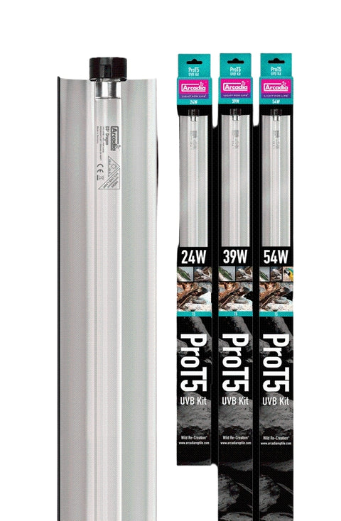 Arcadia Pro T5 kit- 120cm 54w 6% uvb tube+ 54w fixture