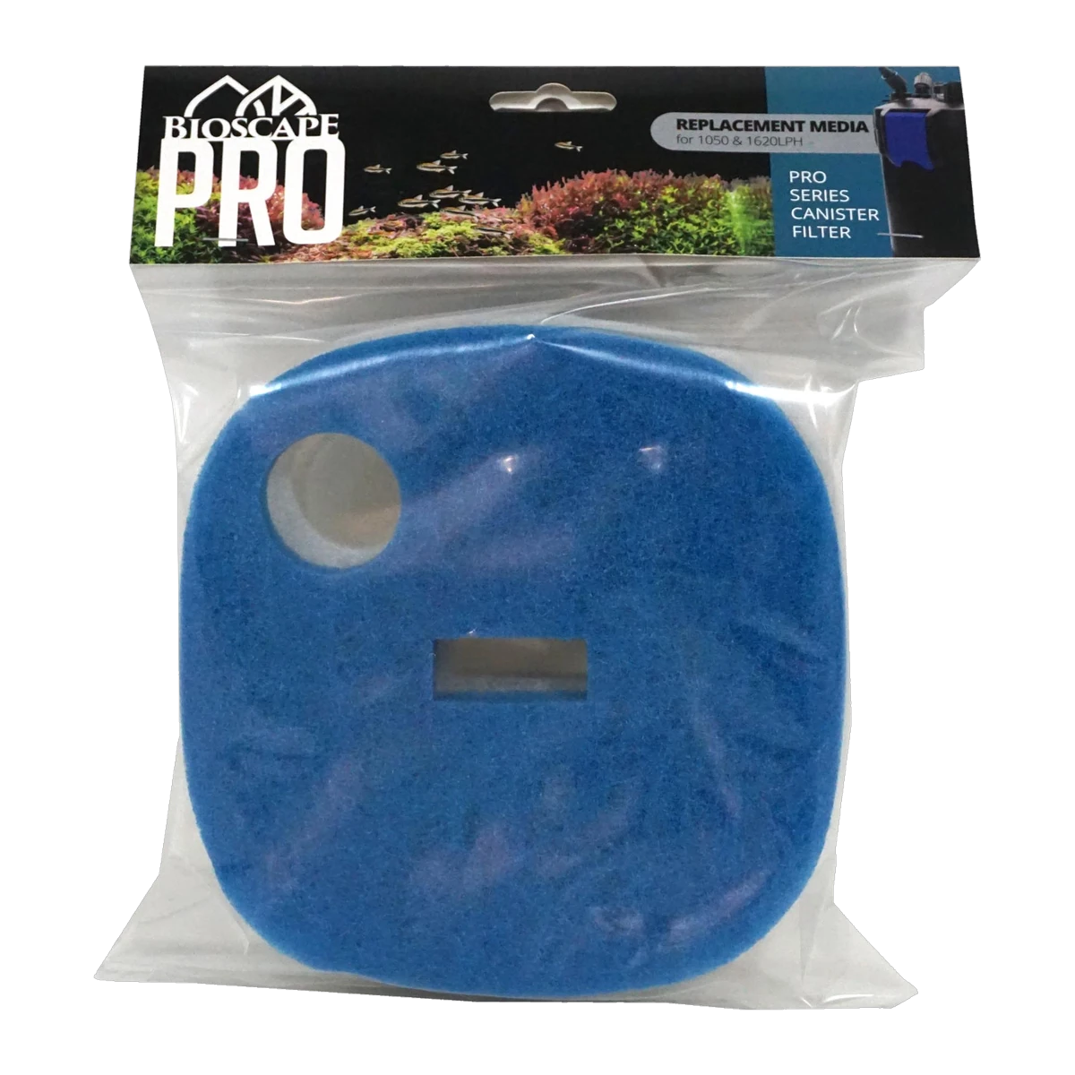 Bioscape 1050L/h Canister Replacement Sponges (2 White/1 Blue)