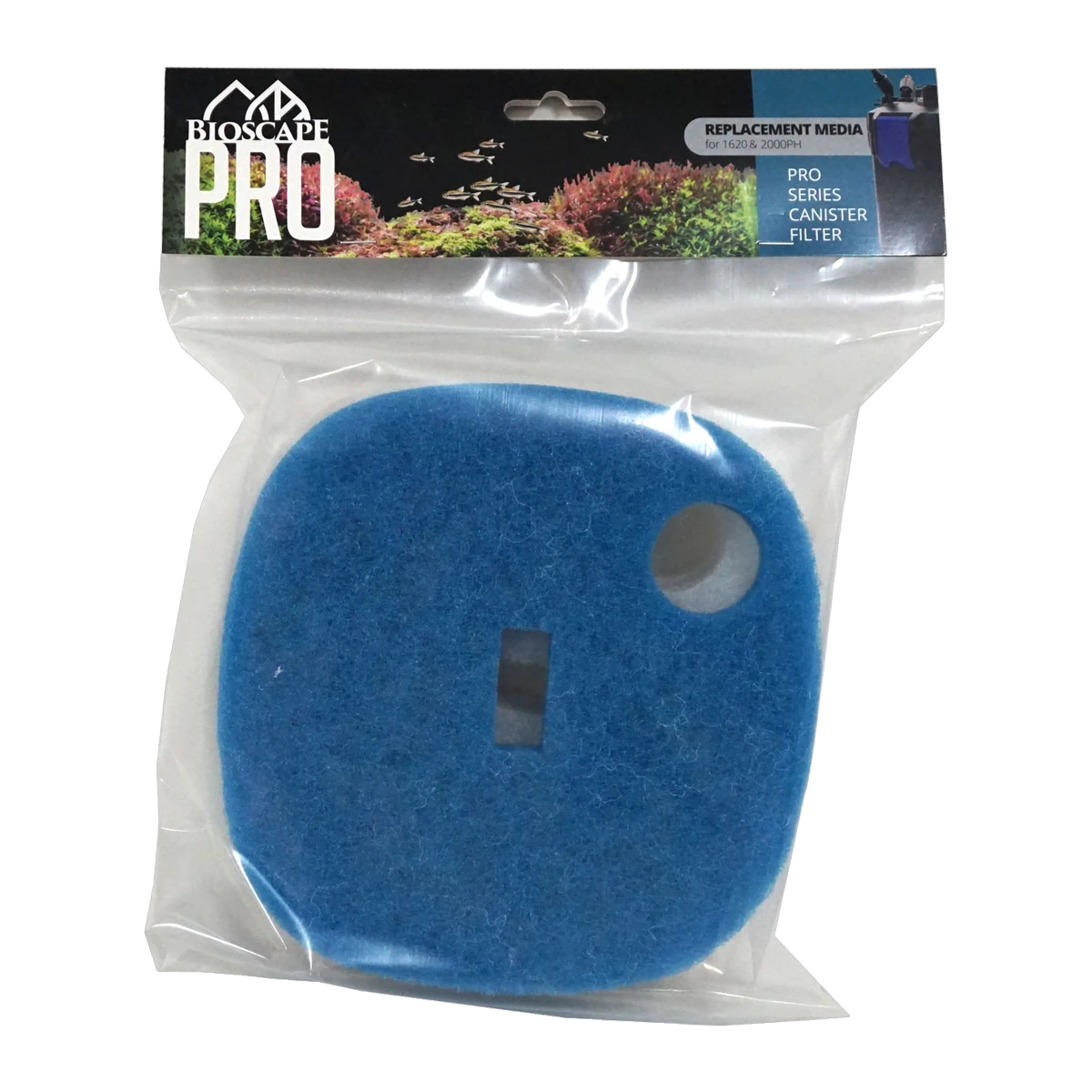 Bioscape 1620L/h Canister Replacement Sponges (2 White/1 Blue)