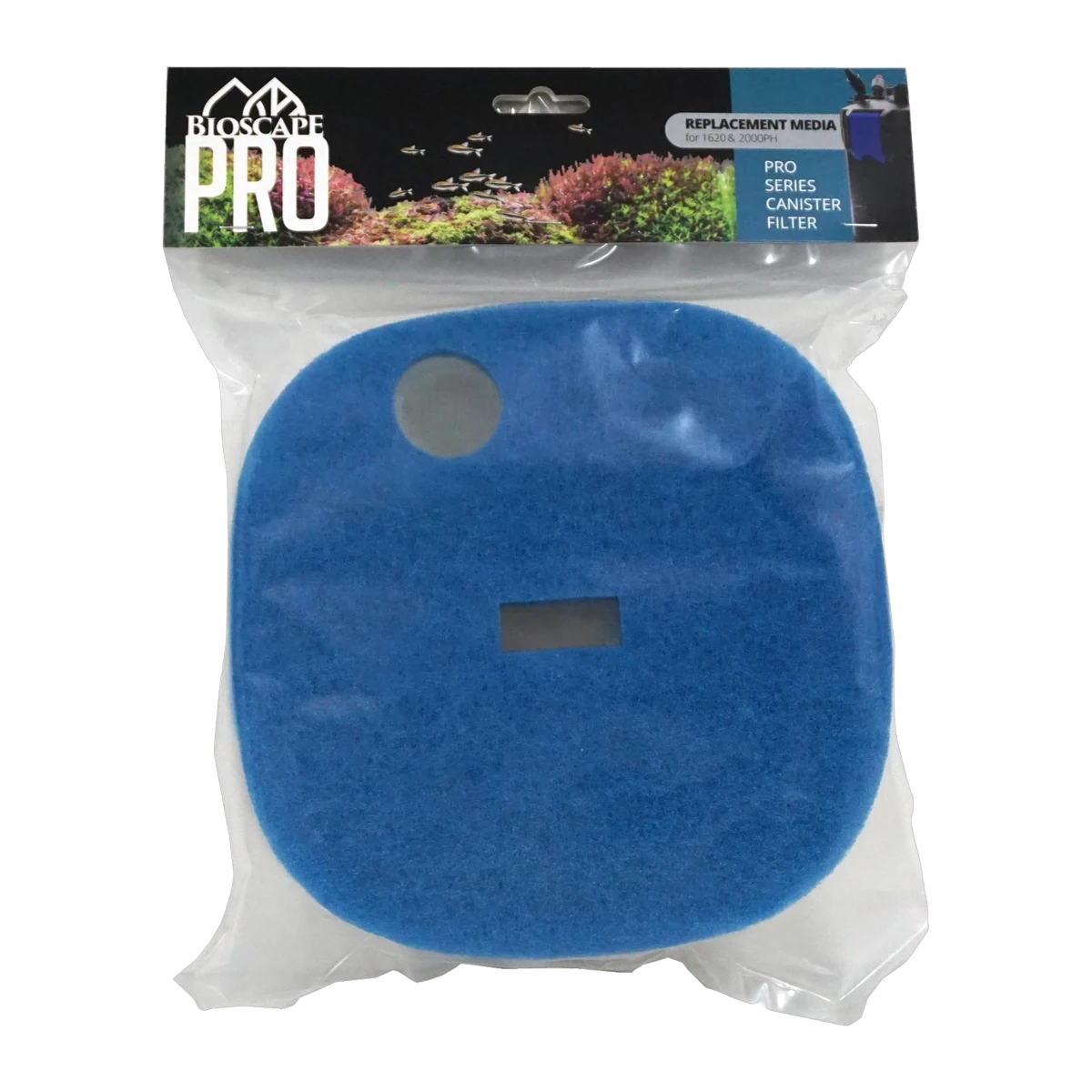 Bioscape 2000L/h Canister Replacement Sponges (2 White/1 Blue)