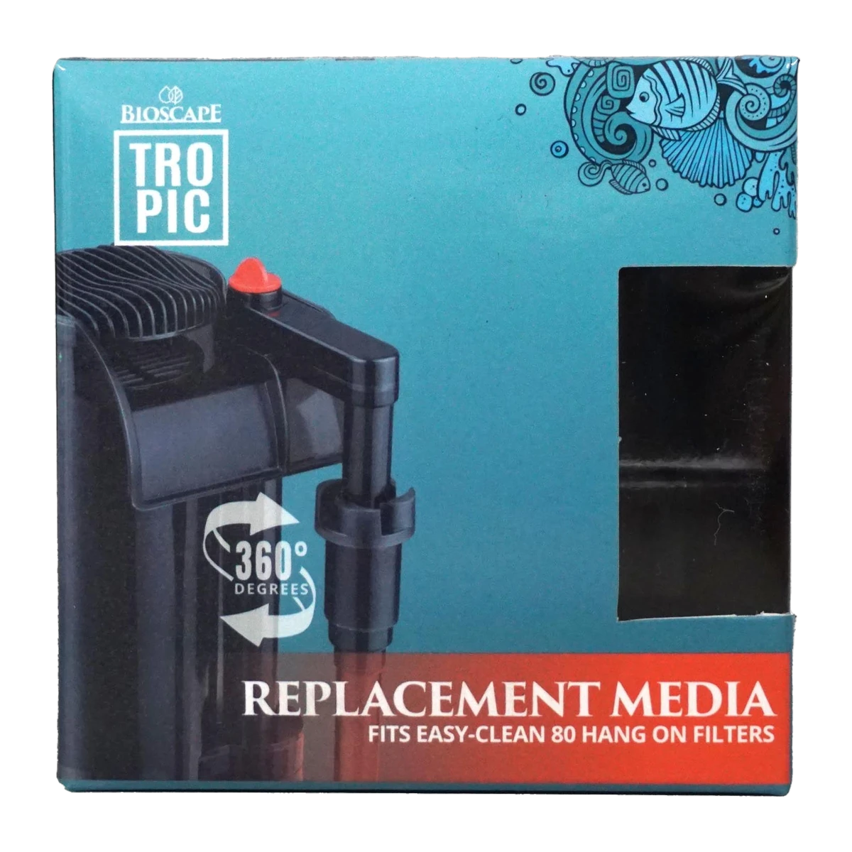 Bioscape 320L/h Hanging Filter Replacement Carbon Cartridge (2 Pack)