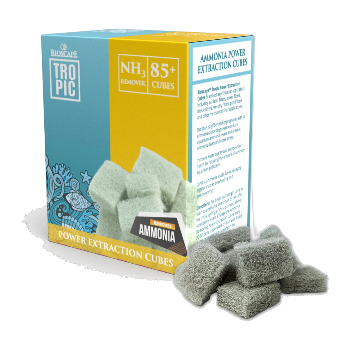 Bioscape Ammonia Extraction Cubes 85+