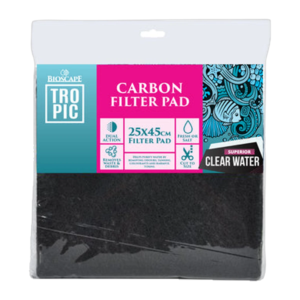 Bioscape Carbon Extraction Pad 25 x 45cm