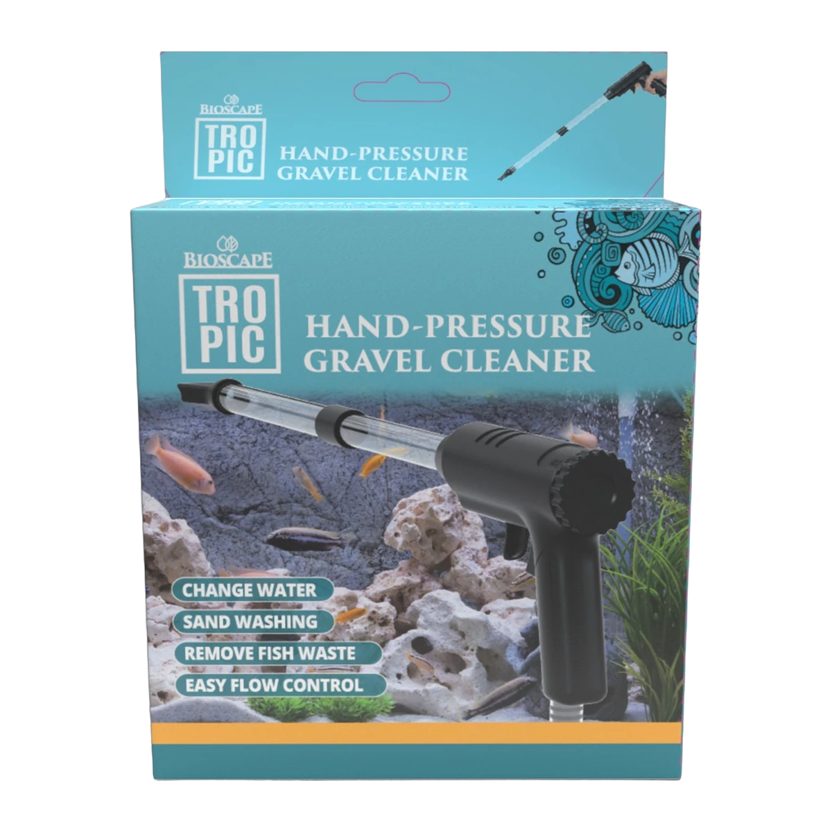 Bioscape Tropic Hand Pressure Gravel Cleaner 30 - 60cm