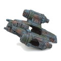Bioscape Downed Starfighter 24 x 16cm