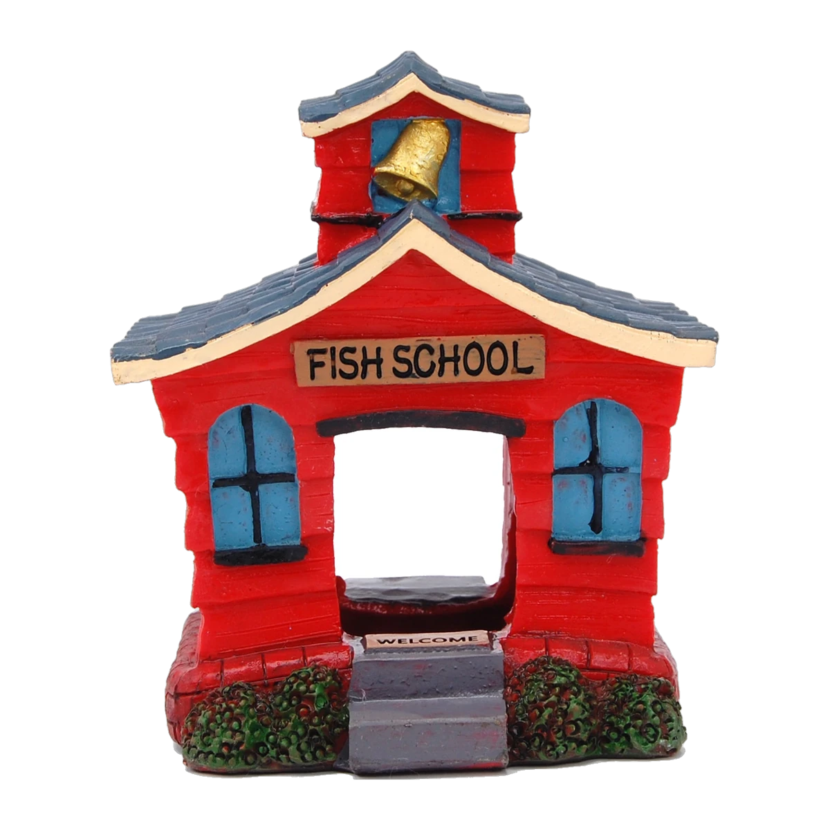 Bioscape Fantasy Fish School House 10 x 9cm