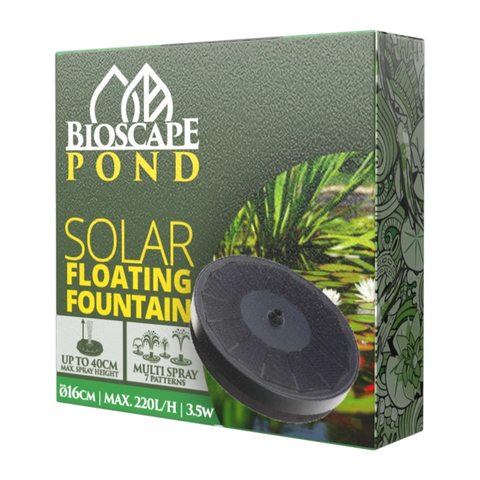 Bioscape Floating Solar Fountain 16cm
