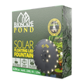 Bioscape Floating Solar Fountain with Lights 20cm
