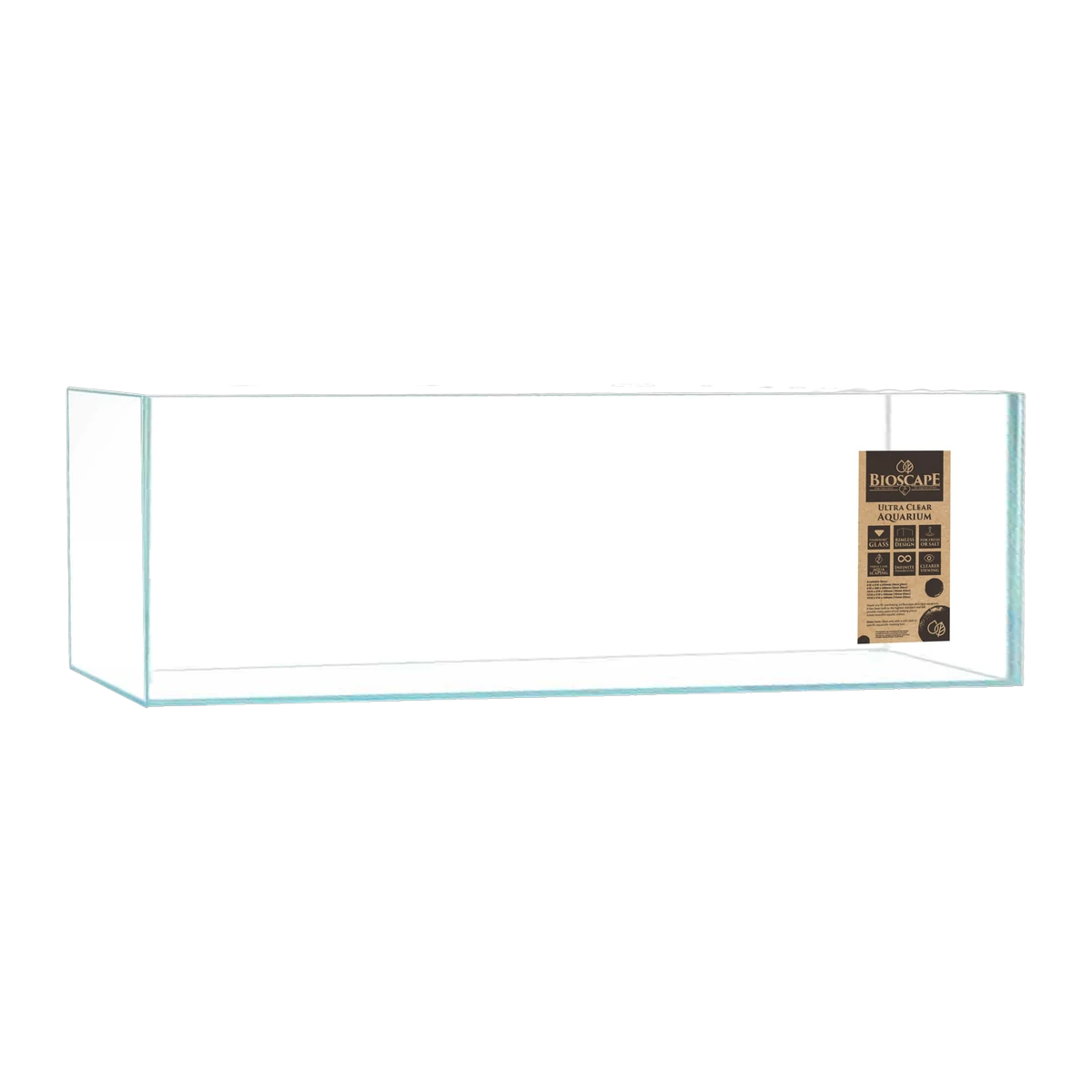 Bioscape Frag Aquarium 180 x 60 x 30cm 15mm Glass