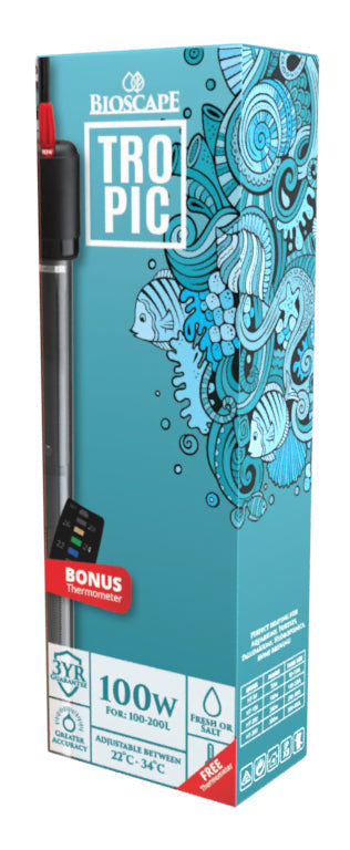 Bioscape Tropic Aquarium Heater 100w