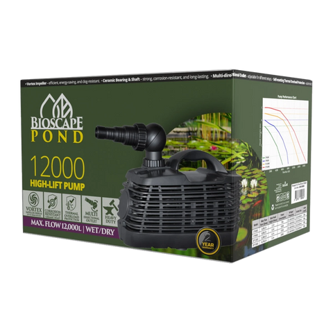 Bioscape - Hi Lift Pond Pump 12000 lph to 5.0 mtrs