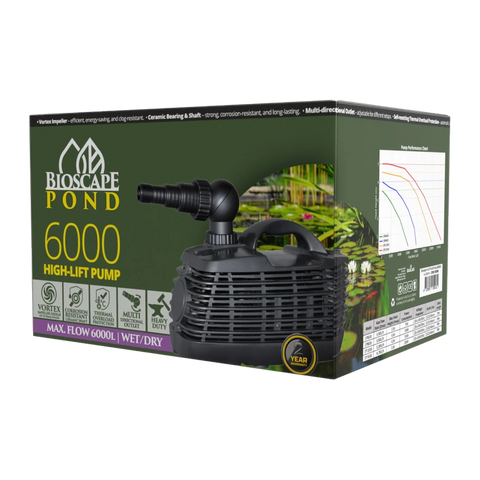 Bioscape - Hi Lift Pond Pump 6000 lph to 3.5 mtrs