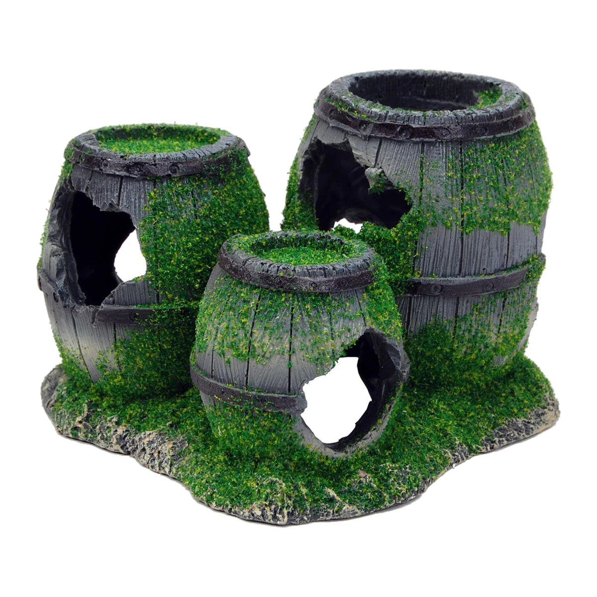 Bioscape Moss 3 Barrels 16 x 10cm