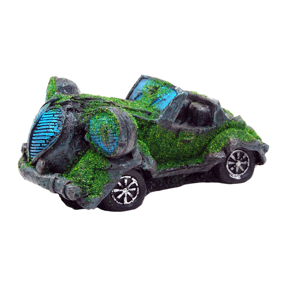 Bioscape Moss Covered Sports Car w/Bubbler 24 x 14cm