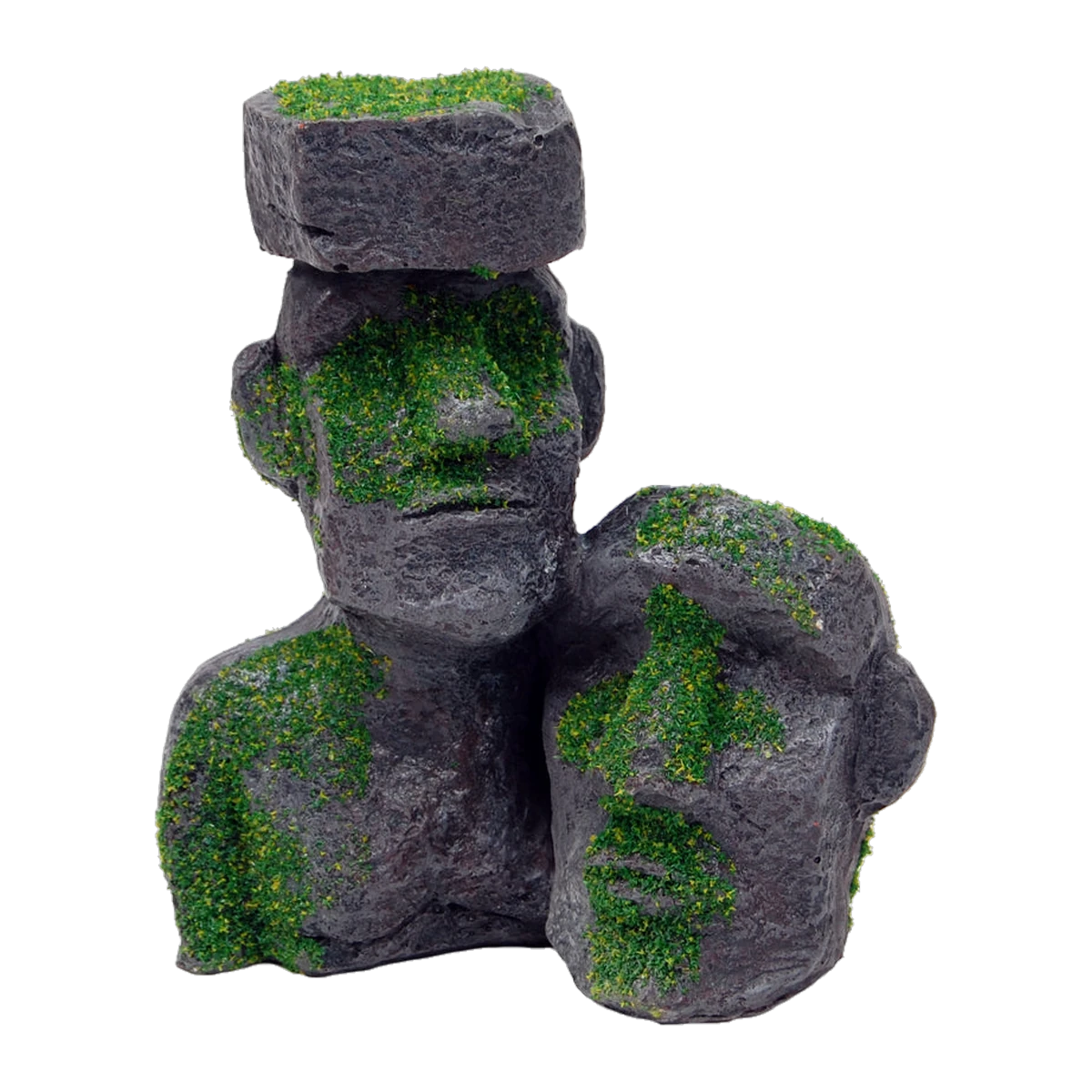 Bioscape Moss Easter Island Statues 12 x 11cm