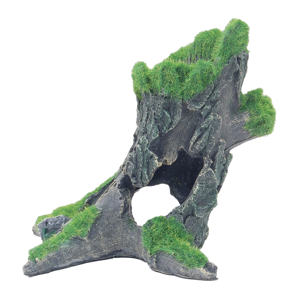 Bioscape Moss Leaning Tree Trunk 16 x 15 x 10cm