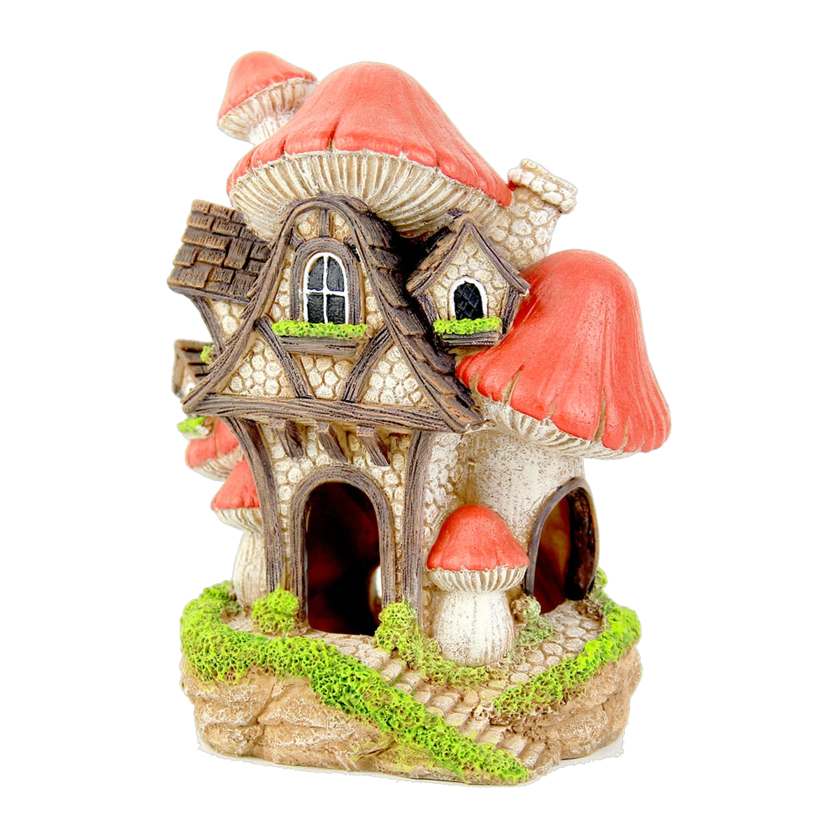 Bioscape Mushroom House Red 14 x 11 x 17cm