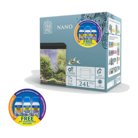 Bioscape Nano Aquarium Unit Black 24ltr