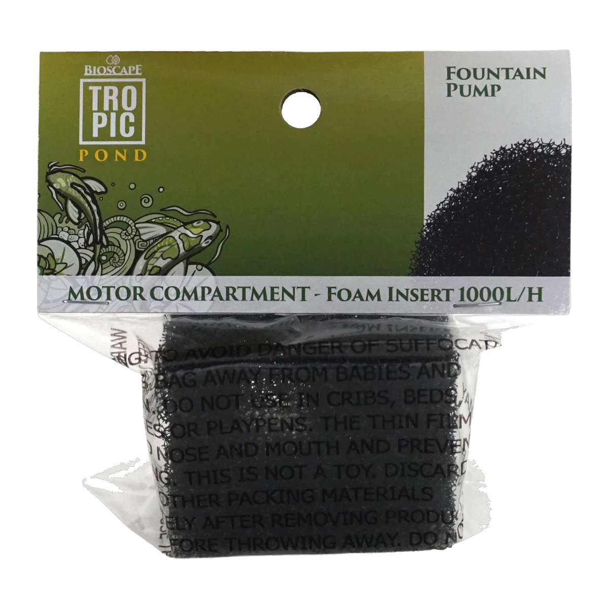Bioscape Pond Foam Insert Fountain Pump 2F