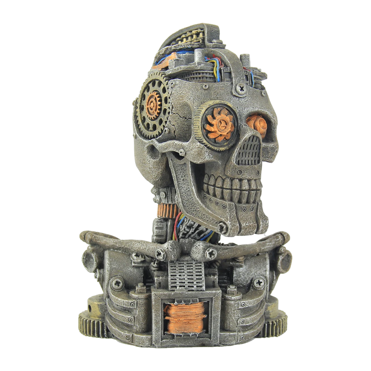 Bioscape Steampunk Skull 1 14 x 11 x 19cm