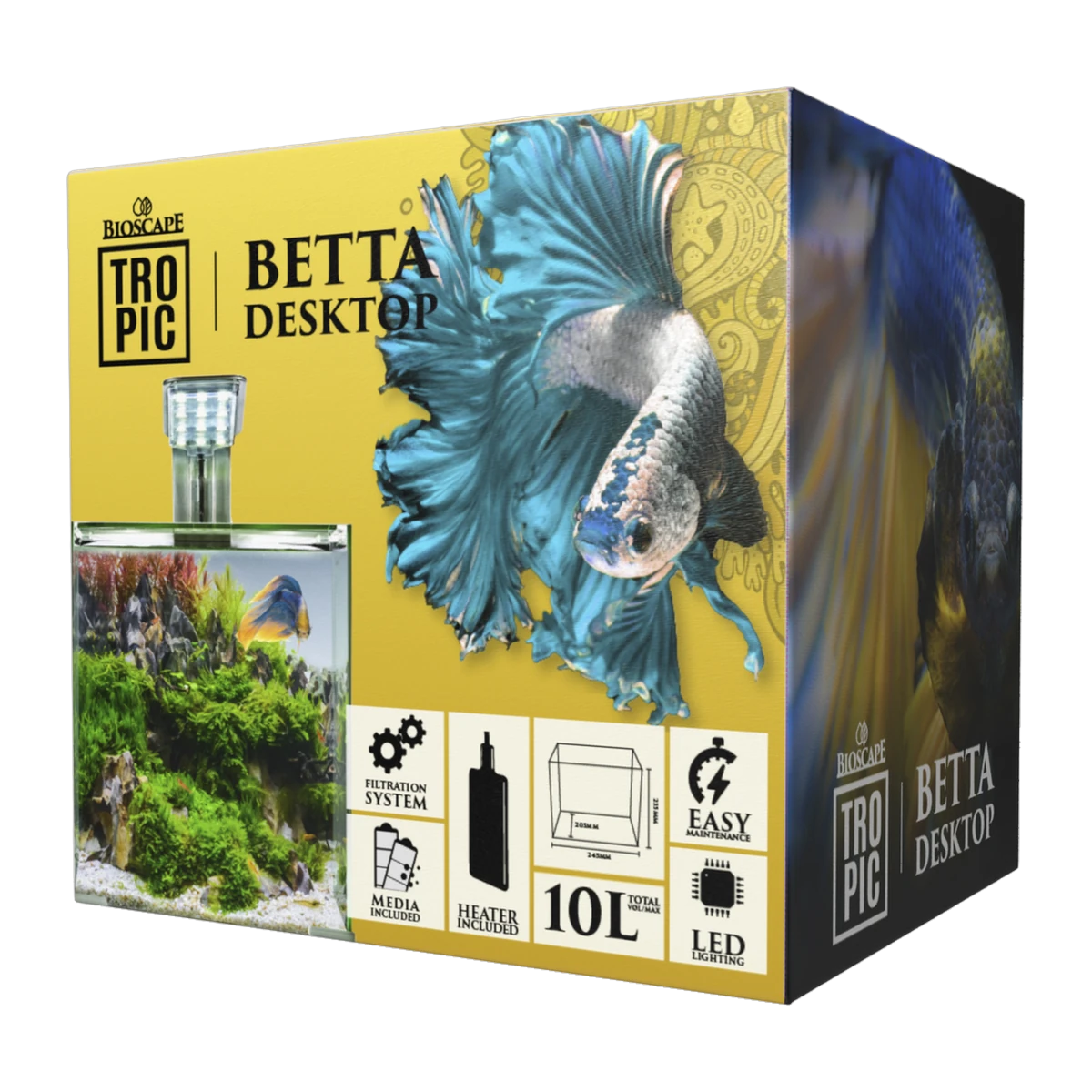 Bioscape Tropic Betta Desktop Aquarium 10ltr