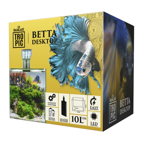 Bioscape Tropic Betta Desktop Aquarium 10ltr