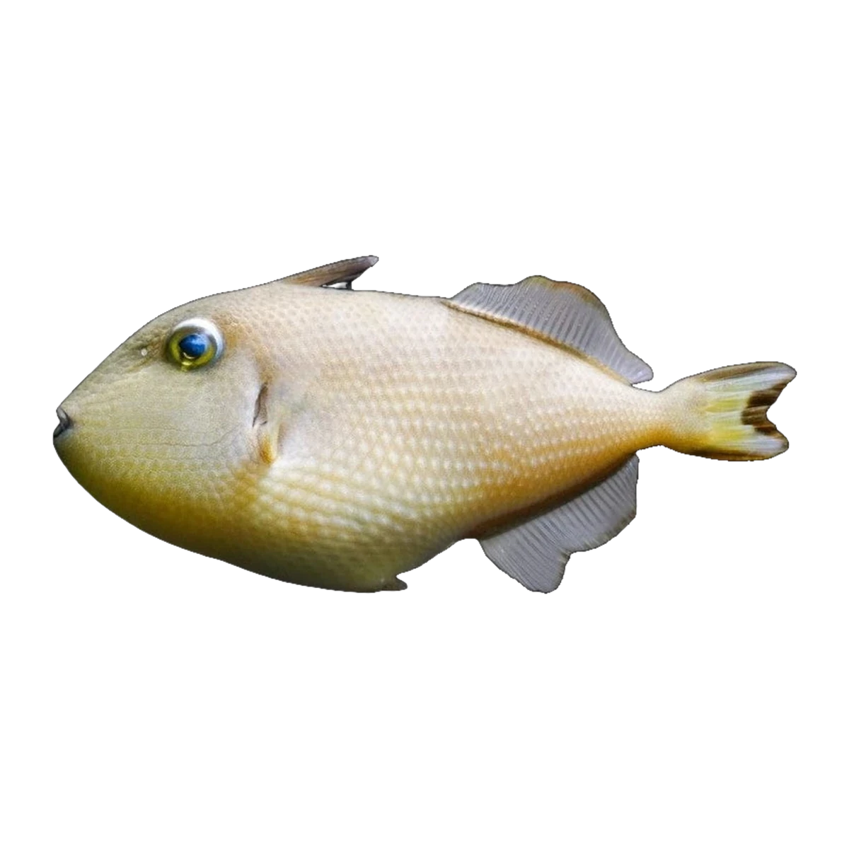Blue Throat Triggerfish Female | Xanthichthys auromarginatus