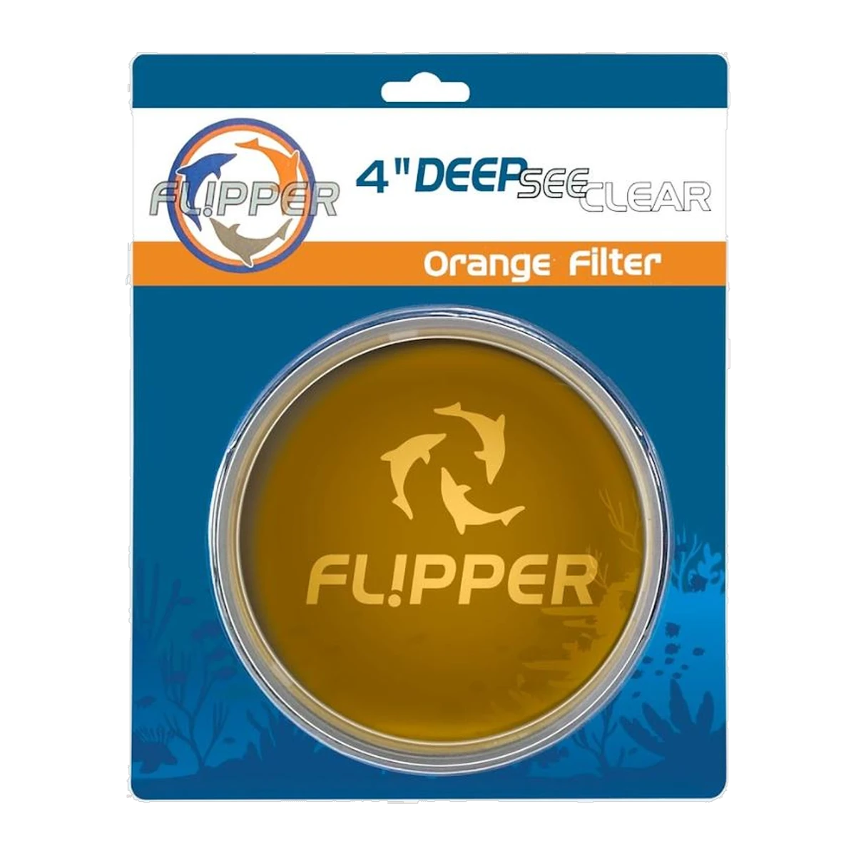 Deepsee Clear 4" Orange Filter Lens