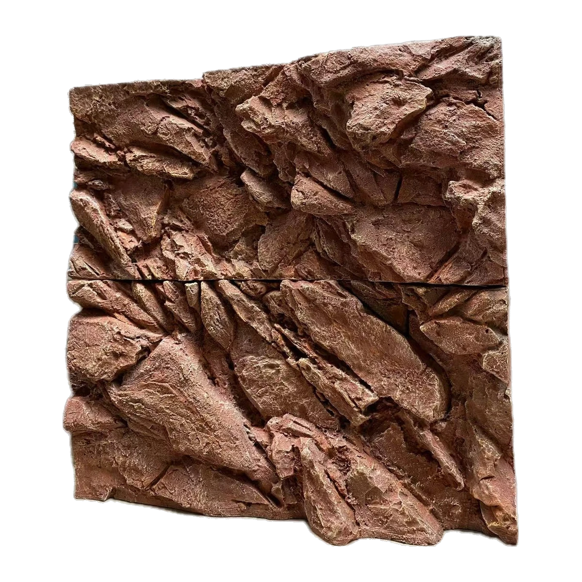 Eco Tech Background Shale Rock Brown 88.3 x 15 x 86cm (2 pieces)