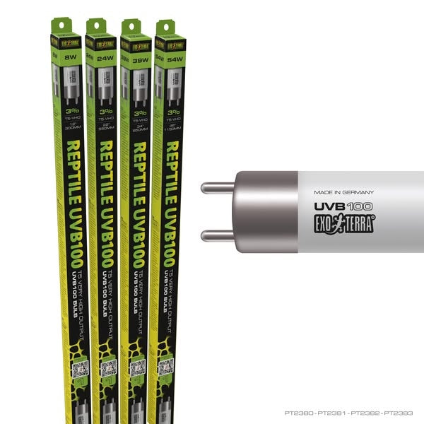EXO Reptile UVB100 T5 Bulb 8w 12'