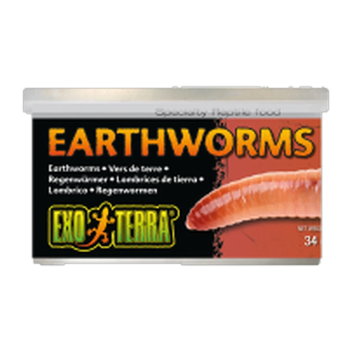Exo Terra Canned Earthworms 34gm