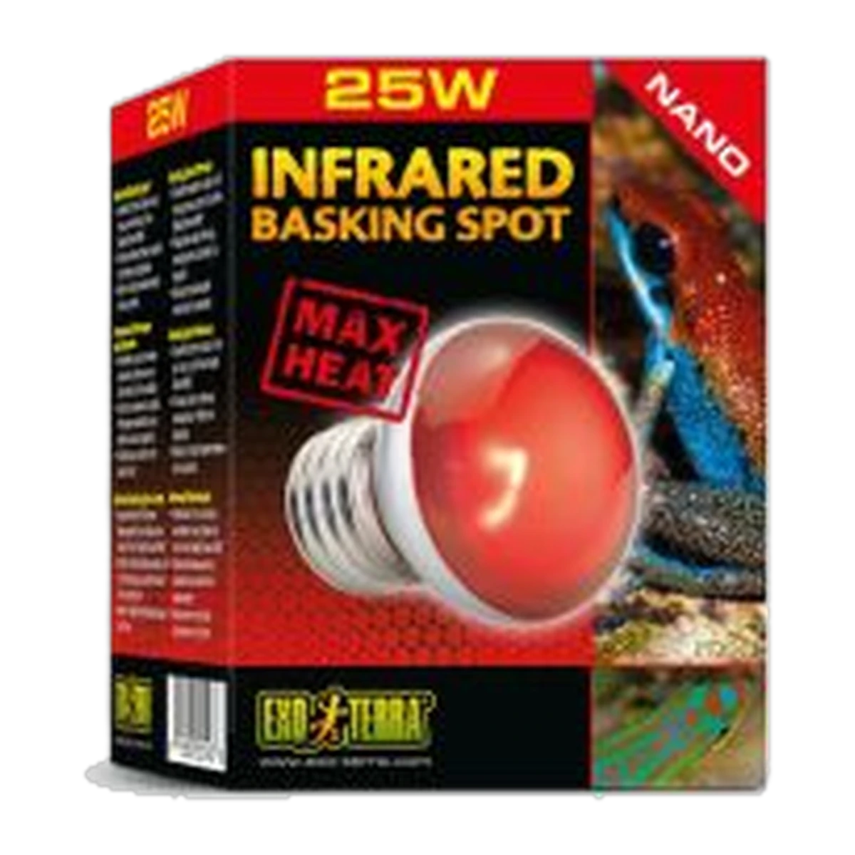 Exo Terra Heat Glo Infrared Nano Heat Lamp 25w