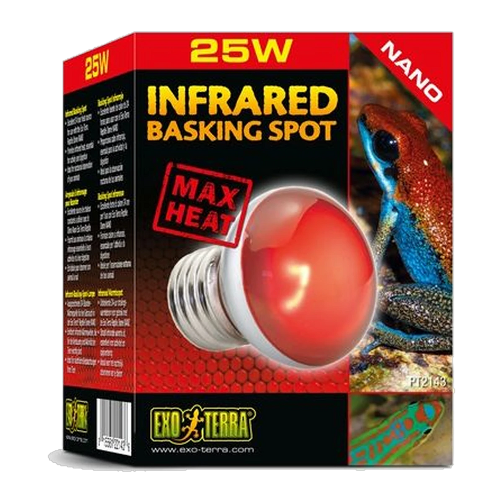 Exo Terra Infrared Nano Heat Lamp 25w