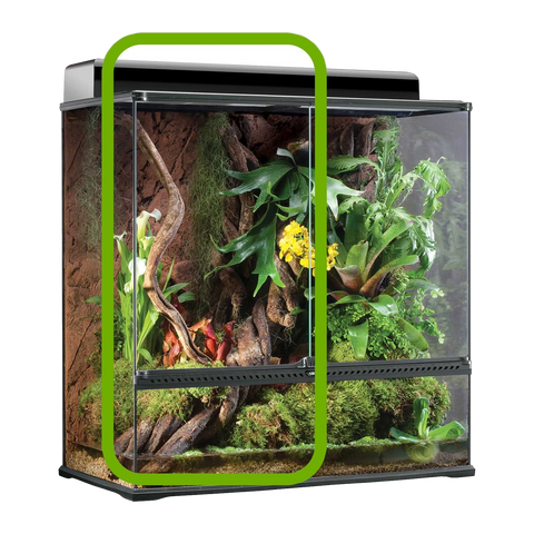 Exo Terra Large Extra Tall All Glass Terrarium Left Hand Door