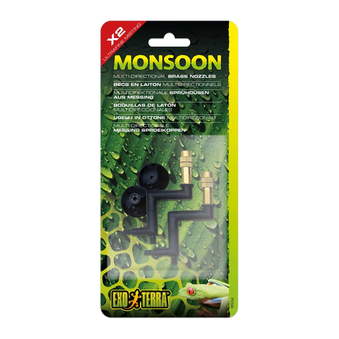 Exo Terra Monsoon Brass Replacement Nozzle Kit