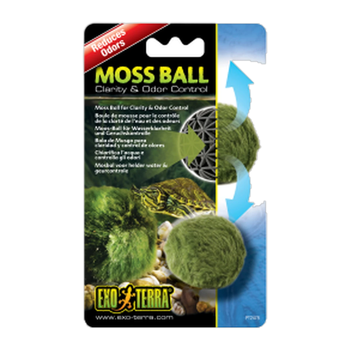 Exo Terra Moss Ball Treats 30 - 60ltrs