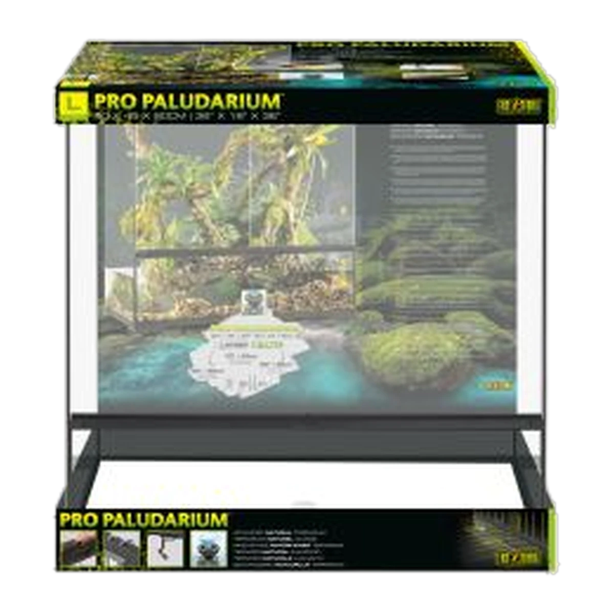 Exo Terra Pro Paludarium Large/X-Tall 90 x 45 x 90cm