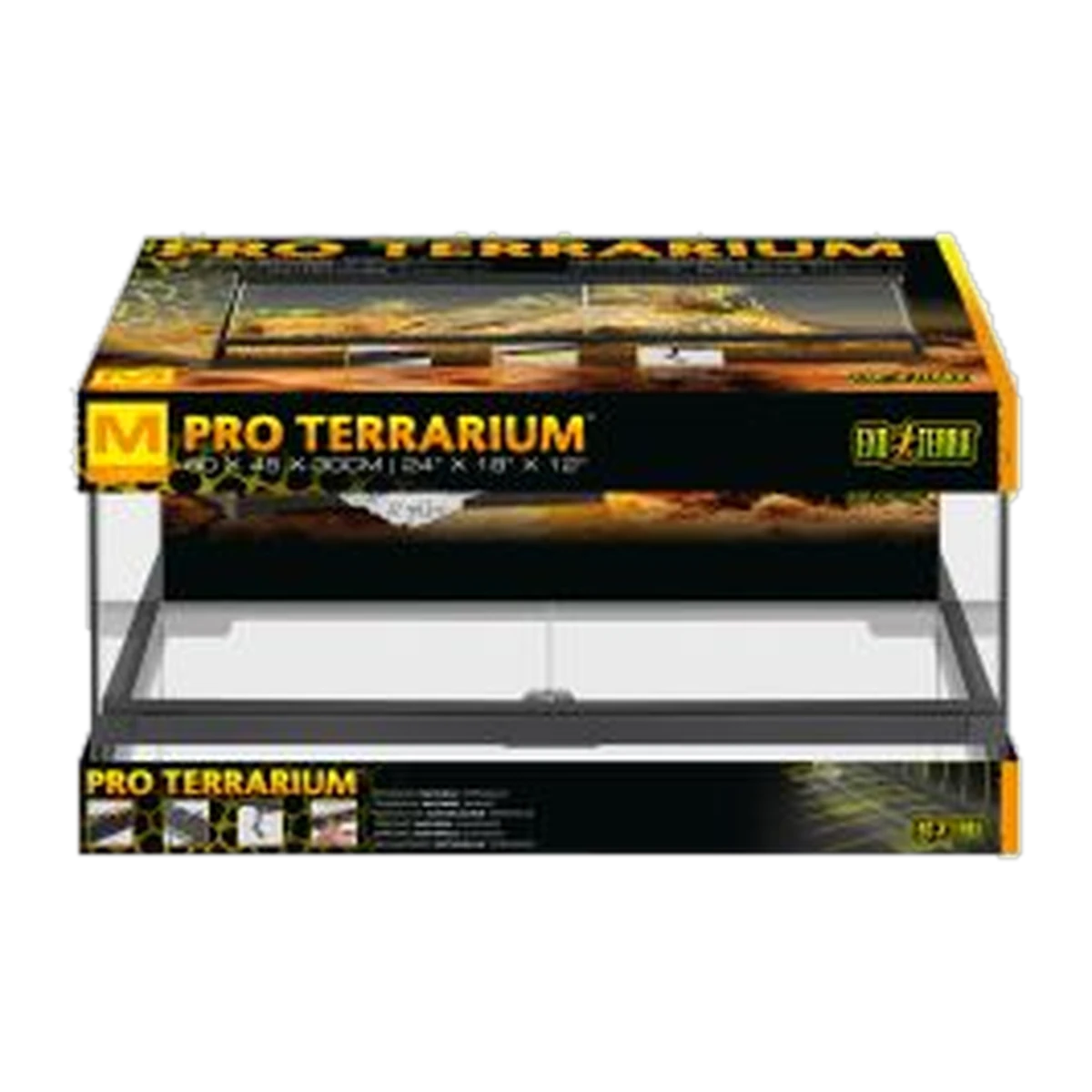 Exo Terra Pro Terrarium Med/Low 60 x 45 x 30cm