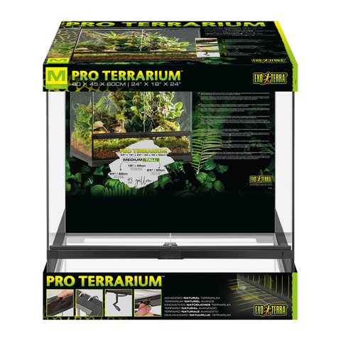 Exo Terra Pro Terrarium Medium / Tall 60 x 45 x 60cm