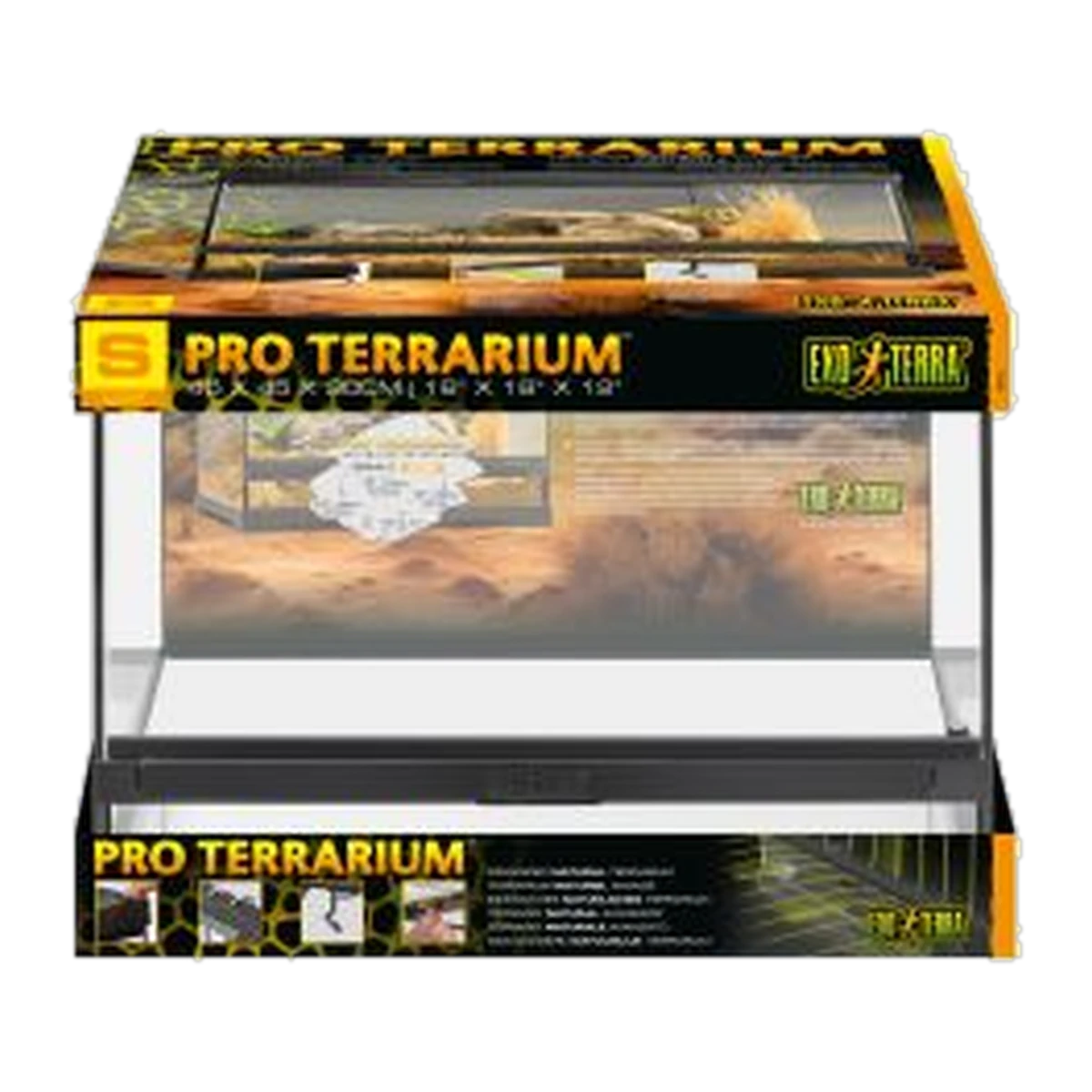 Exo Terra Pro Terrarium Small / Low 45 x 45 x 30cm