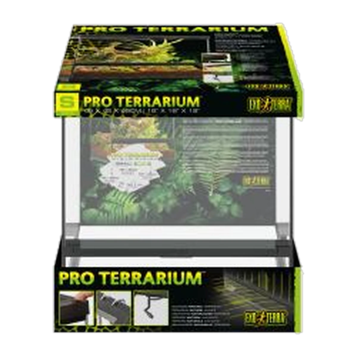 Exo Terra Pro Terrarium Small / Wide 45 x 45 x 45cm