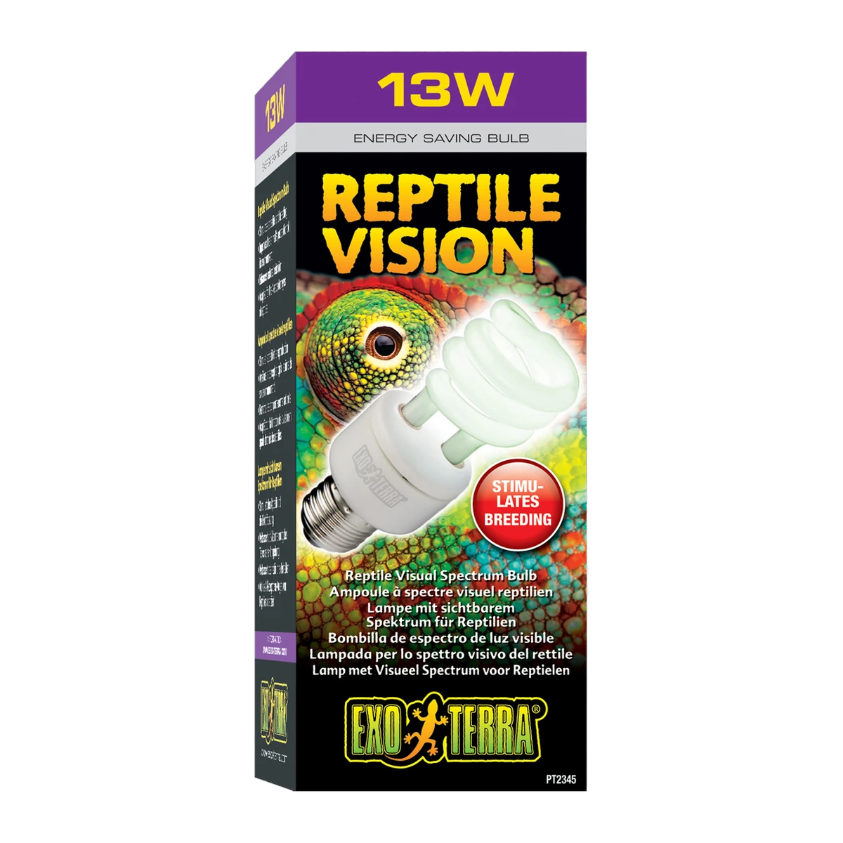 Exo Terra Reptile Vision Compact Fluoro Bulb 13w