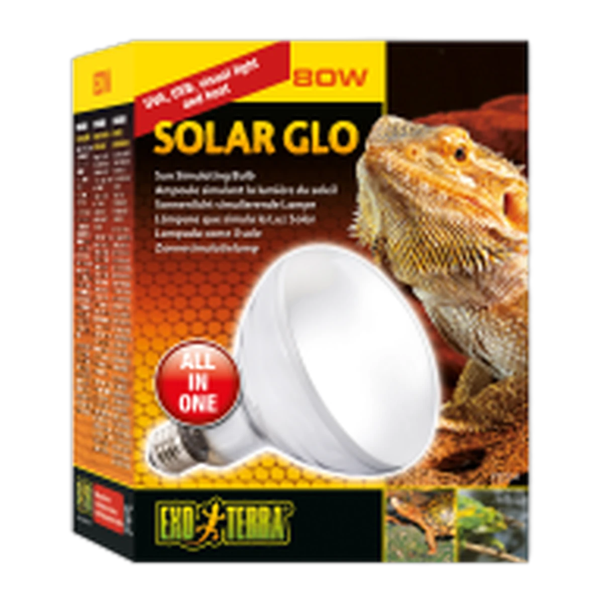 Exo Terra Solar Glo Self Ballasted UV Heat Lamp