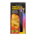 Exo Terra Thermometer Wide Range Horizontal Liquid Crystal (Reptile/Aquarium)