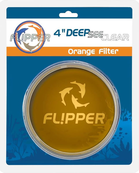 Deepsee Clear 4" Orange Filter Lens