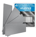 Flipper Edge Stainless Steel Blade for Glass Tanks - 4pk