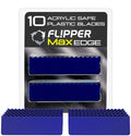 Flipper Edge Max Acrylic Safe Plastic Blades - 10pk