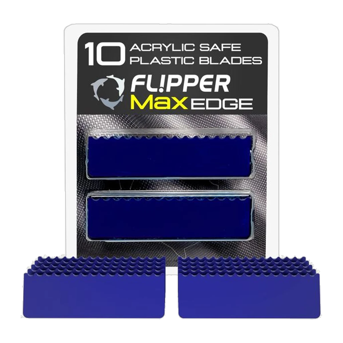 Flipper Edge Max Acrylic Safe Plastic Blades - 10pk