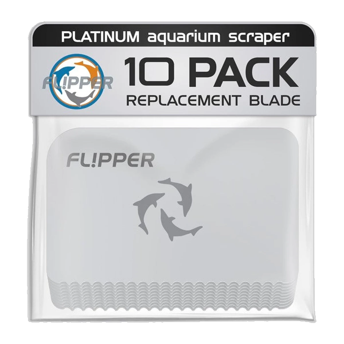 Flipper Platinum Scraper Replacement Blades 10pk - Plastic